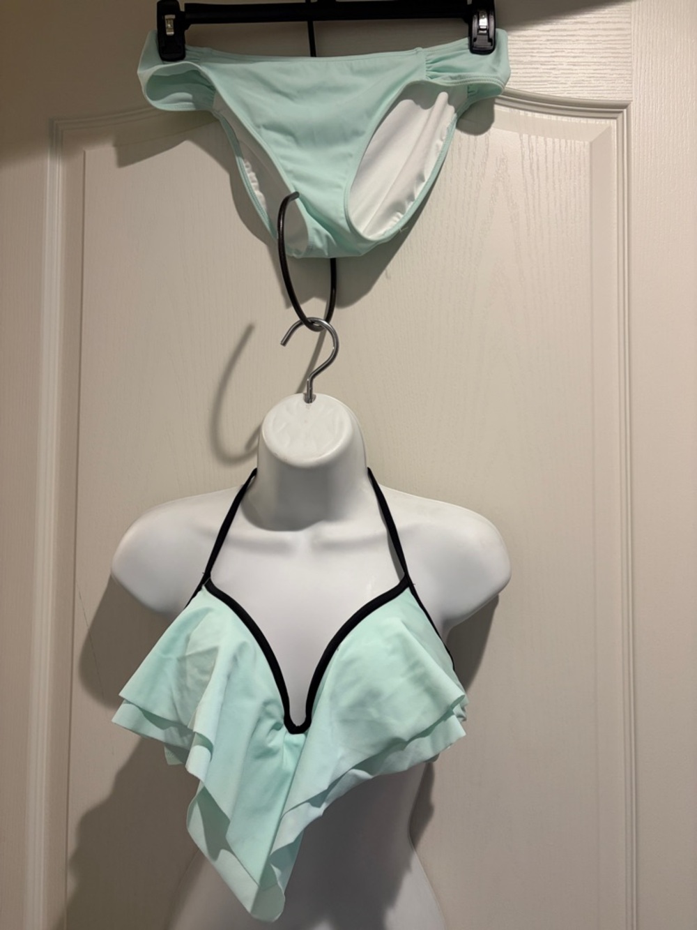 PINK Victoria's Secret Mint Green Bikini Top
